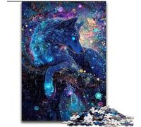 Puzzles d'art Animalier sur Le thème du Loup pour Adultes et Adolescents Les Jeux de détente sont Un pour Toute la Famille (26x38cm)