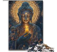 Puzzles d'art de Bouddha pour Adultes 2000 pièces, Jeux éducatifs, décoration d'intérieur, Convient pour la décoration de Bureau (70x100cm)