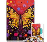 Puzzles d'art de Papillons colorés pour Adolescents Puzzle 2000 pièces, Jeu Familial Anti-Stress Défi Difficile Cadeaux du Père Noël Secret 70x100cm