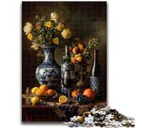 Puzzles d'art en céramique 1000 pièces pour Adultes, Cadeaux, Vacances à la Maison, tuez Le Temps, Chaque pièce est Unique - Jeu Familial Stimulant (50x75cm)