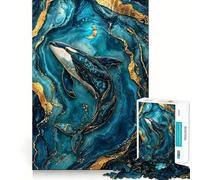Puzzles d'art Kintsugi Mystic Currents pour Adultes, 1000 pièces, Jeu de réflexion, Plaisir Lent, Design à Assembler, Joli Cadeau (38x26cm)