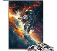 Puzzles d'astronautes 1000 pièces pour Adolescents, Jeu Stimulant et éducatif en Famille pour Anniversaire et Noël (50x75cm)