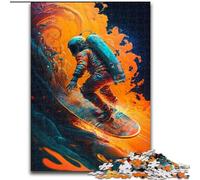 Puzzles d'astronautes 1000 pièces pour Adultes, Cadeaux, Anti-Stress, Vacances à la Maison, Passe-Temps, Amour Entre Couples (50x75cm)