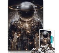 Puzzles d'astronautes fantastiques 1000 pièces pour Adolescents, stimulent Le Cerveau, stimulent la Patience et stimulent l'interaction Parent-Enfant (75x50cm)