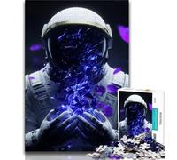 Puzzles d'astronautes fantastiques 1000 pièces pour Adultes et Adolescents, Jouets éducatifs, Jeux Anti-Stress, Superbes Cadeaux et Jouets 50x75cm