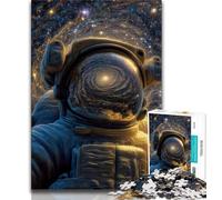 Puzzles d'astronautes fantastiques pour Adolescents, 1 000 Puzzles, Difficiles à compléter, mais Amusants et Humoristiques, Cadeau d'anniversaire, Cadeaux, Art Mural 38x26cm