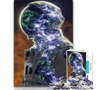 Puzzles d'astronautes fantastiques pour Adolescents 1000 pièces, Jeux éducatifs, décoration Murale, Cadeaux d'anniversaire et de Noël Uniques 38x26cm