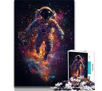 Puzzles d'astronautes fantastiques pour Adolescents 1000 pièces, Jouet éducatif intellectuel décompressant, Cadeau d'anniversaire, Cadeaux, décoration Murale 38x26cm