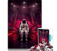 Puzzles d'astronautes fantastiques pour Adultes, aident Le Cerveau à exercer des Jouets addictifs pour cultiver la Patience, adaptés aux Couples 50x75cm