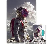 Puzzles d'astronautes fantastiques pour Adultes et Adolescents, 1 000 pièces, stimulent Le Cerveau, Jouets addictifs pour cultiver la Patience, adaptés aux Couples, 50x75cm