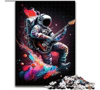 Puzzles d'astronautes Jouant de la Guitare pour Adultes, 1000 pièces, à partir de 14 Ans, décoration Murale, Cadeaux d'anniversaire et Cadeaux Uniques (26x38cm)
