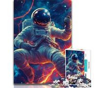 Puzzles d'astronautes musicaux pour Adolescents, 1 000 pièces, Jouets éducatifs et éducatifs, Jeux familiaux, Cadeaux d'anniversaire et Cadeaux Uniques (38x26cm)