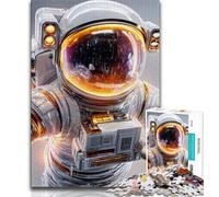 Puzzles d'astronautes pour Adolescents, 1 000 pièces, Jeux éducatifs, décoration Murale, Cadeaux d'anniversaire et de Noël Uniques (50x75cm)