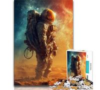 Puzzles d'astronautes pour Adolescents, 1000 pièces, Jeux éducatifs, décoration d'intérieur, Collection d'artistes, Beaux-Arts (75x50cm)