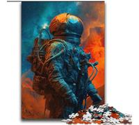 Puzzles d'astronautes pour Adolescents, Jeu Stimulant et Jeu Familial, Cadeau d'anniversaire, décoration Murale (70x100cm)