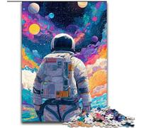Puzzles d'astronautes pour Adultes 1000 pièces, Anti-Stress, défi Difficile pour la décoration intérieure (14 Ans et Plus) (Taille 26x38cm)