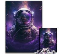 Puzzles d'astronautes pour Adultes, 1000 pièces en Carton, pour Une soirée de Jeux en Famille Amusante, décoration à Faire soi-même, 26x38cm/10,23x14,96 Pouces