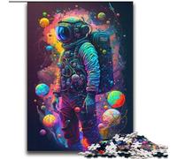 Puzzles d'astronautes pour Adultes 2000 pièces, Jouets éducatifs et éducatifs pour la Famille, adaptés à la décoration de Bureau (70x100cm)
