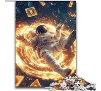 Puzzles d'astronautes pour Adultes, Jouets addictifs pour stimuler l'intelligence cérébrale, Cadeaux d'anniversaire pour Les 14 Ans et Plus (70x100cm)