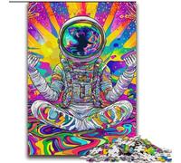 Puzzles d'astronautes psychédéliques 2000 pièces pour Adultes, à Assembler soi-même, à Offrir en Cadeau à Toute la Famille, pour Les Enfants de 14 Ans et Plus (70x100cm)