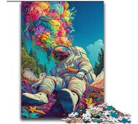 Puzzles d'astronautes psychédéliques pour Adultes 2000 pièces, stimulent Le Cerveau, stimulent la Patience, Jouets addictifs, décoration Parfaite 70x100cm