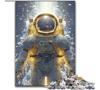 Puzzles d'astronautes spatiaux 1000 pièces pour Adolescents, Jeux Amusants, Chaque pièce est Unique - Jeu Familial Stimulant (26x38cm)