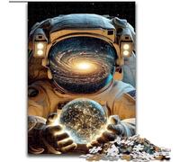 Puzzles d'astronautes spatiaux 1000 pièces pour Adultes, à partir de 14 Ans, Jeu de Noël Anti-Stress pour Femmes (50x75cm)