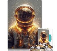 Puzzles d'astronautes spatiaux pour Adolescents 1000 pièces, Jeu Stimulant, idéal comme Cadeau pour Toute la Famille (50x75cm)