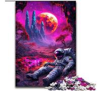 Puzzles d'astronautes spatiaux pour Adultes et Adolescents, adaptés aux 14 Ans et Plus, décoration Murale, Cadeaux d'anniversaire et Cadeaux Uniques (50x75cm)