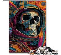 Puzzles d'astronautes squelettes pour Adultes, adaptés aux 14 Ans et Plus Un Plaisir en Famille idéal comme Cadeau pour Toute la Famille 50x75cm