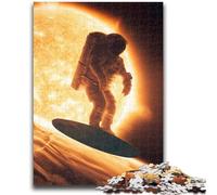Puzzles d'astronautes surfeurs pour Adolescents 1000 pièces, Jouets éducatifs et éducatifs, Jeux familiaux, Cadeaux d'anniversaire et Cadeaux Uniques (38x26cm)