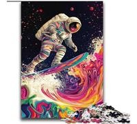 Puzzles d'astronautes surfeurs spatiaux 2000 pièces pour Adolescents, Jouets de Divertissement Familial, idéal comme Cadeau pour Toute la Famille (70x100cm)