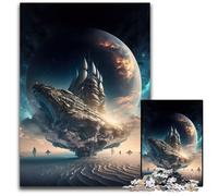 Puzzles de 1 000 pièces : Naviguer à Travers la Galaxie, Puzzles pour Adultes, Casse-tête Stimulant pour Adolescents, soirée de Jeux en Famille Amusante, 50 x 75 cm