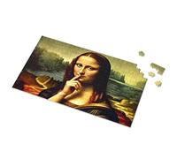 Puzzles de 100 pièces pour enfants Leonardo Da Vinci'S Mona Lisa : A Mysterious Smile Puzzle 1000 pièces pour enfants jouets pour filles (500 pièces)