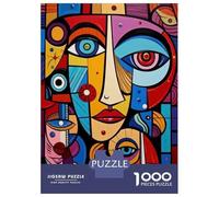 Puzzles De 1000 Pièces - Abstract Art Painting-6 Puzzles pour Adolescents, Jeu De Réflexion Et Anti-Stress, Idéal en Cadeau pour Toute La Famille 52x38cm/1000pcs