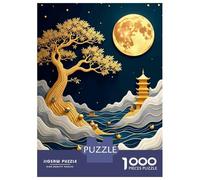Puzzles De 1000 Pièces Abstract Bonsai Tree Puzzles pour Adolescents : Amusants Et Humoristiques, Chaque Pièce Est Unique - Jouets Éducatifs 38x26cm/1000pcs