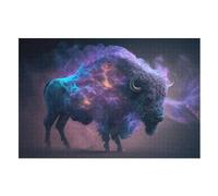 Puzzles De 1000 Pièces Adultes, Animal Bulls, Puzzles Créatifs pour EnfFourmis, Jeu Éduchatif EnfFourmi Adulte （75×50cm）