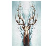 Puzzles De 1000 Pièces Adultes, Cerf, Puzzles Créatifs pour Enfants, Jeu Éducatif Enfant Adulte 78×53cm