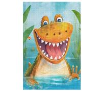 Puzzles De 1000 Pièces Adultes, Cheery Croc, Puzzles Créatifs pour Enfants, Jeu ÉduChatif Enfant Adulte （78×53cm）