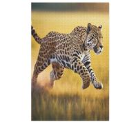 Puzzles De 1000 Pièces Adultes, Guépard, Puzzles Créatifs pour Enfants, Jeu Éducatif Enfant Adulte 78×53cm