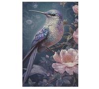 Puzzles De 1000 Pièces Adultes, HummingOiseau, Puzzles Créatifs pour Enfants, Jeu Éducatif Enfant Adulte 78×53cm