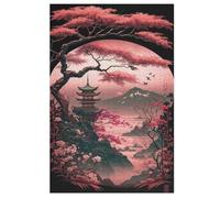 Puzzles De 1000 Pièces Adultes, Japan Style, Puzzles Créatifs pour Enfants, Jeu ÉduChatif Enfant Adulte （78×53cm）