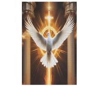 Puzzles De 1000 Pièces Adultes, Peace Dove, Puzzles Créatifs pour Enfants, Jeu ÉduChatif Enfant Adulte （78×53cm）