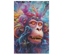 Puzzles De 1000 Pièces Adultes, Singe, Puzzles Créatifs pour EnfFourmis, Jeu Éducatif EnfFourmi Adulte 78×53cm