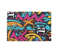 Puzzles de 1000 pièces BROLEO Graffiti Skateboard Impression éducative intellectuelle en bois Puzzles amusants Puzzles anti-stress