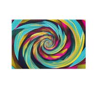 Puzzles de 1000 pièces BROLEO Spirale Illusion d'optique GIF Impression GIF Puzzles éducatifs intellectuels en bois Puzzles amusants Puzzles anti-stress