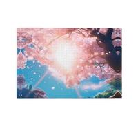 Puzzles de 1000 pièces BROLEO Sunshine Under The Trees Imprimer Puzzles éducatifs intellectuels en bois Puzzles amusants Puzzles anti-stress