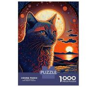 Puzzles De 1000 Pièces Cat Art Series Style 2 Puzzles pour Adultes - Jeux De Détente - Analyse Et Logique - Cadeaux Uniques pour Un Anniversaire Ou Noël 70x50cm/1000pcs