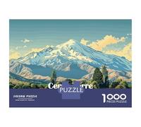 Puzzles De 1000 Pièces Cerro Torre Mountain Puzzles pour Adolescents Améliorent La Mémoire Difficiles Et Stimulants Casse-tête Jeux De Société en Famille 70x50cm/1000pcs