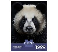 Puzzles De 1000 Pièces - Cool Panda Animal Portrait Puzzles pour Adolescents, Jeu De Réflexion Et Anti-Stress, Idéal en Cadeau pour Toute La Famille 70x50cm/1000pcs